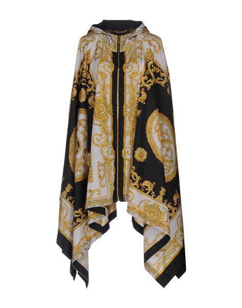 poncho versace|versace wool scarf.